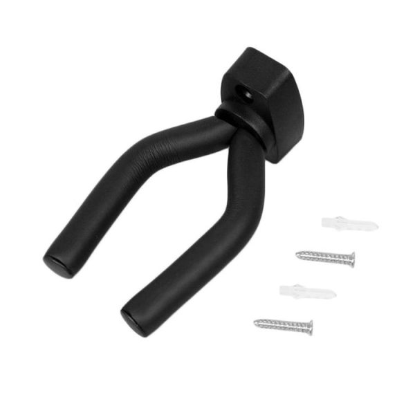 Metal Wall Hook for Guitar / Ukulele (Black) - Image 7