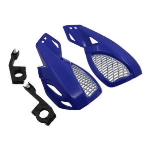 24CM Motorcycle Handguard Hand Guard Protector for Kawasaki Suzuki Honda Yamaha Moto Dirt Bike ATVS With Mount Kit (Blue)