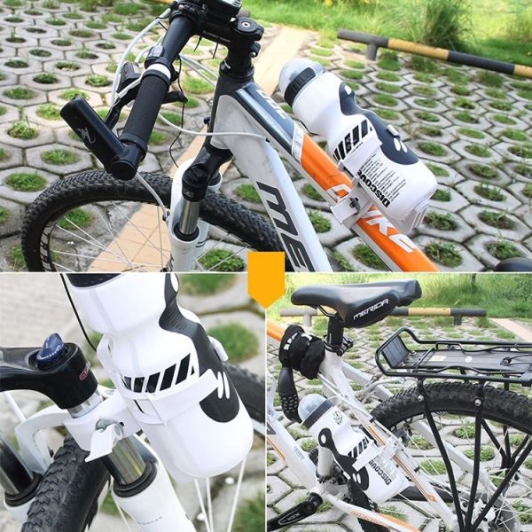 Mountain Bike Bottle Cage Bicycle Quick Release Free Hanging Cup Holder Road Bike Electric Scooter Motorcycle Water Cup Holder (Red) - Image 8