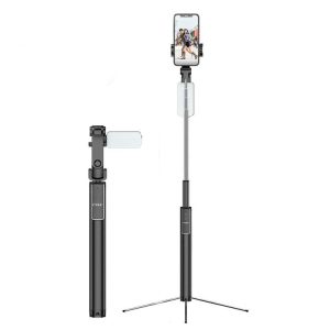 CYKE Phantom Hidden Selfie Stick Bluetooth Camera Stand for Mobile Phones Below 6 inches, Style: Phantom II Standard Version