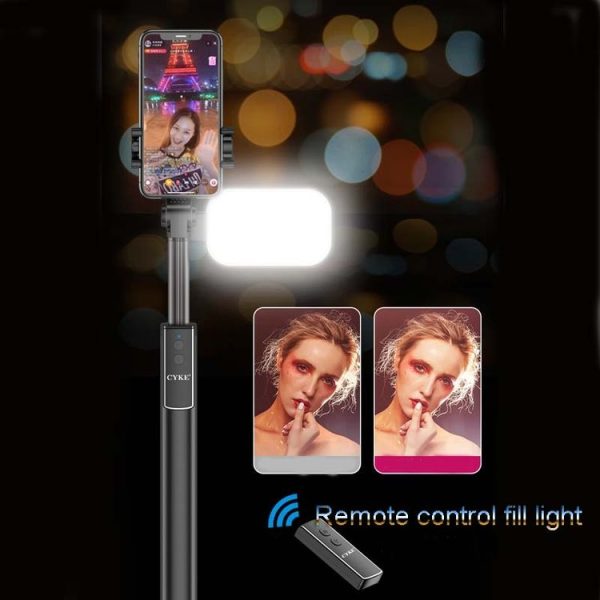 CYKE Phantom Hidden Selfie Stick Bluetooth Camera Stand for Mobile Phones Below 6 inches, Style: Phantom II -Deluxe Edition - Image 3