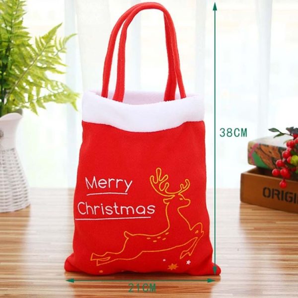 Christmas Eve Decoration Backpack Gift Bag (Christmas Tree) - Image 5