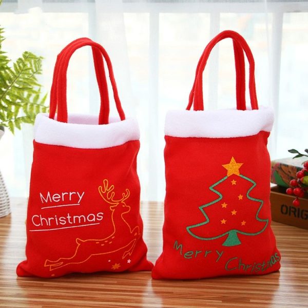 Christmas Eve Decoration Backpack Gift Bag (Christmas Tree) - Image 7