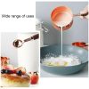 4 PCS / Set Measuring Spoon Walnut Handle Copper-Plated Kitchen Baking Tools Bartender Scale Measuring Set - Image 5