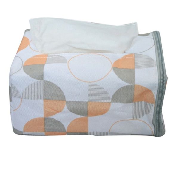 Napkin Holder Car Home Towel Tissue Box (Circular) - Image 2