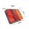 2 PCS CNSUNNY LIGHT DC 12V Car Truck Trailer Caravans LED Rear Tail Warning Brake Lights - Image 3