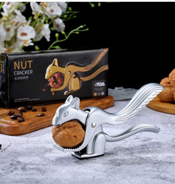 Squirrel Shape Walnut Clip Multifunctional Nut Shell Clip, Specification: Bright Color - Image 3