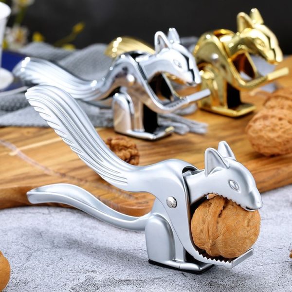 Squirrel Shape Walnut Clip Multifunctional Nut Shell Clip, Specification: Bright Color - Image 4