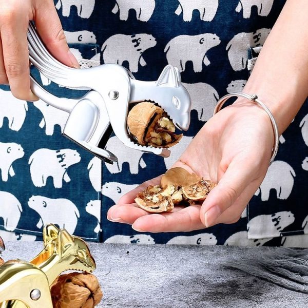 Squirrel Shape Walnut Clip Multifunctional Nut Shell Clip, Specification: Bright Color - Image 5