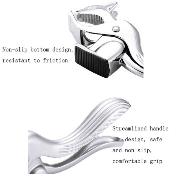 Squirrel Shape Walnut Clip Multifunctional Nut Shell Clip, Specification: Bright Color - Image 7