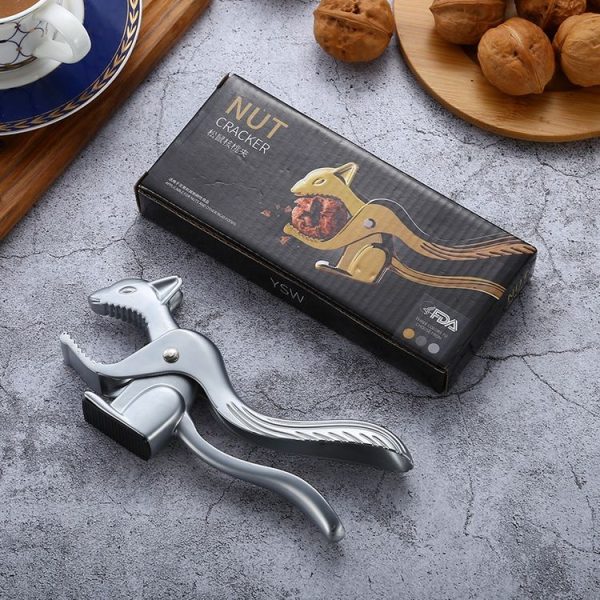 Squirrel Shape Walnut Clip Multifunctional Nut Shell Clip, Specification: Bright Color - Image 9