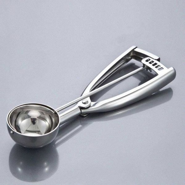 Stainless Steel Ice Cream Spoon Scooper Fruit Scoop, Specification: 50mm - Image 2
