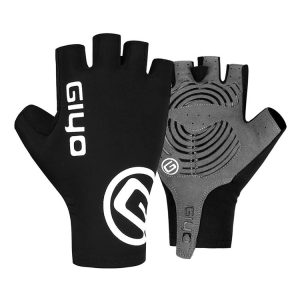 GIYO Outdoor Half-Finger Gloves Mountain Road Bike Cycling Gloves, Size: L (Black)