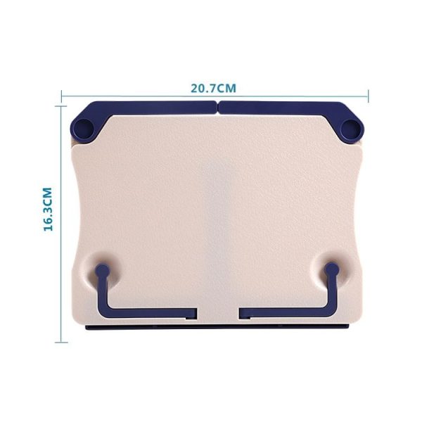 Portable Foldable Desktop Music Stand (White) - Image 3