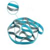 12 Lattice Yoga Belt Stretch Splits Resistance Band, Size: 250 x 3.8cm (Sky Blue) - Image 2