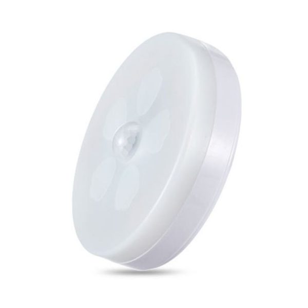 Intelligent Human Body Induction LED Night Light Control Bedroom Bedside Table Lamp, Style: Rechargeable (White Light) - Image 3