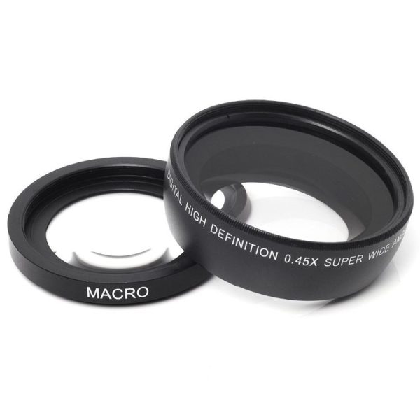 55mm 2 in 1 0.45x Wide-Angle + Macro Camera Lens - Image 4