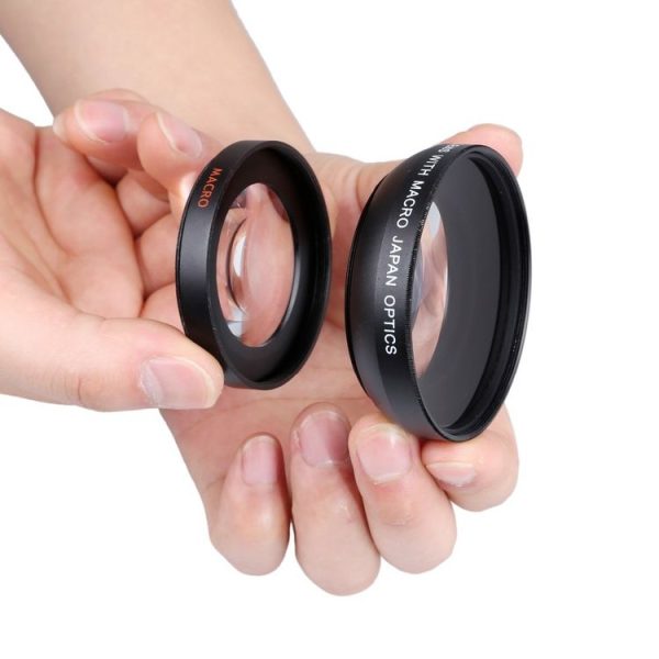 52mm 2 In 1 0.45x Wide-Angle + Macro Camera Lens - Image 2