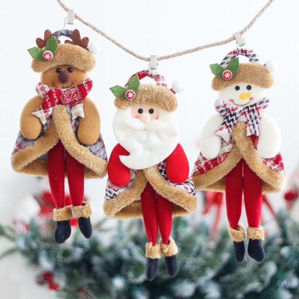 Christmas Cartoon Doll Decoration Pendant (Senior) - Image 5