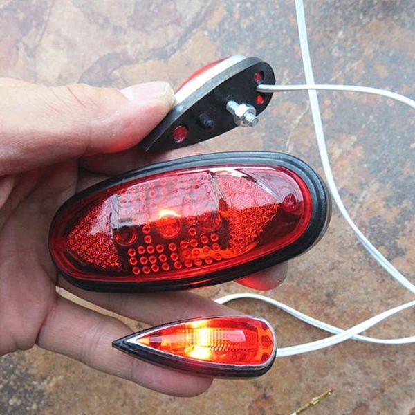 KL-88-11 Triangle LED Turn Signal Warning Light for Electric Scooter - Image 3