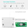 Multifunction Automatic Electronic Temperature and Humidity Monitor Clock with 3.2 inch Large LCD Screen - Image 4