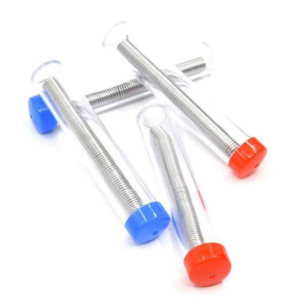 10 PCS 1.0mm 63 / 37 Barreled Tin Wire Pen Tube Solder Wire, Color Random Delivery - Image 2