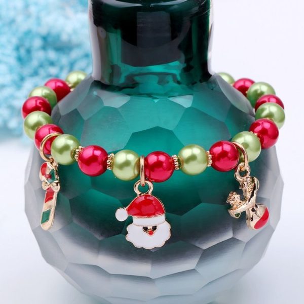 Santa Claus Reindeer Bracelet Christmas Gift - Image 5