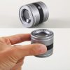 Rechargeable Tube Type With LED White Lamp UV Lamp Scale Measurement And Identification HD Optical Glass 10 Times Magnifying Glass - Image 6