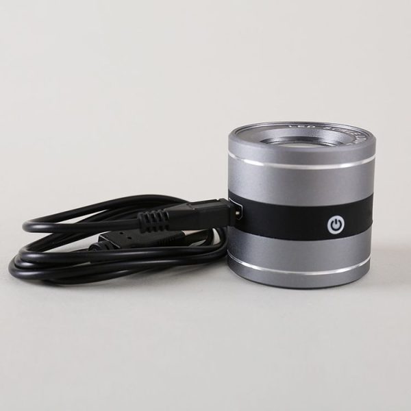 Rechargeable Tube Type With LED White Lamp UV Lamp Scale Measurement And Identification HD Optical Glass 10 Times Magnifying Glass - Image 7