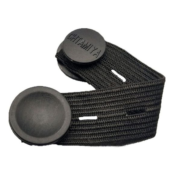 Mask Hook Adjustment Buckle Ear-Wearing Mask Anti-Squeeze Ear Lanyard Extending Ear Rope (Black) - Image 2