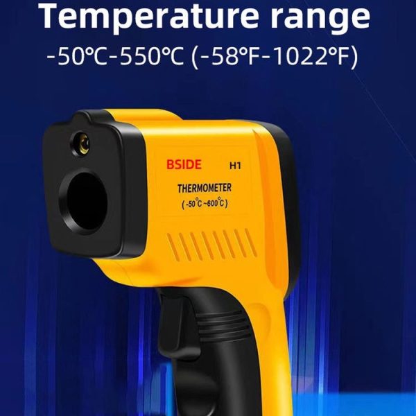 BSIDE H1 550 Degree Celsius Infrared Thermometer Handheld Non-Contact Thermometer - Image 10