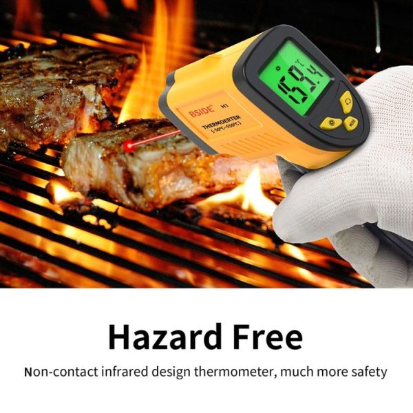 BSIDE H1 550 Degree Celsius Infrared Thermometer Handheld Non-Contact Thermometer - Image 11