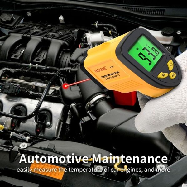 BSIDE H1 550 Degree Celsius Infrared Thermometer Handheld Non-Contact Thermometer - Image 12