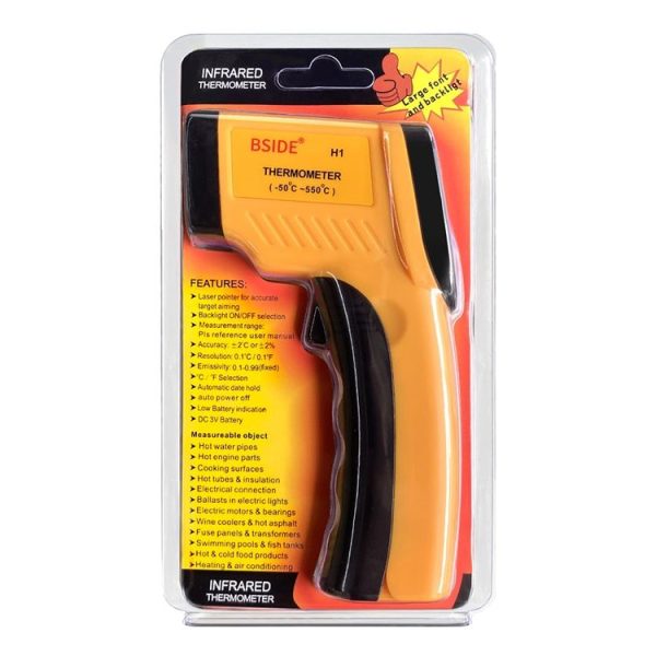 BSIDE H1 550 Degree Celsius Infrared Thermometer Handheld Non-Contact Thermometer - Image 13