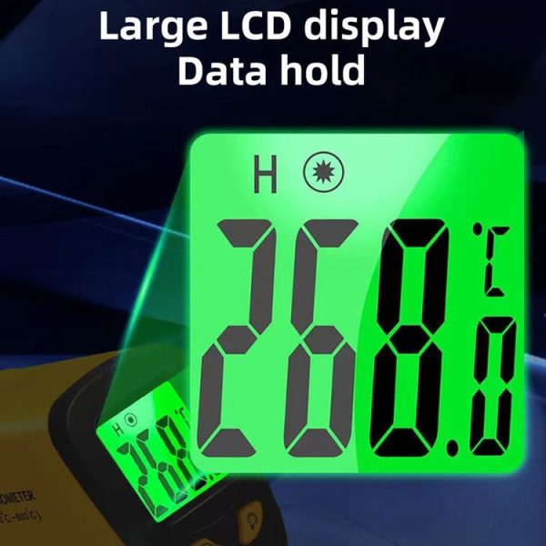 BSIDE H1 550 Degree Celsius Infrared Thermometer Handheld Non-Contact Thermometer - Image 5