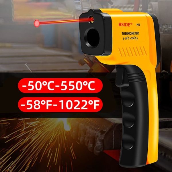 BSIDE H1 550 Degree Celsius Infrared Thermometer Handheld Non-Contact Thermometer - Image 7