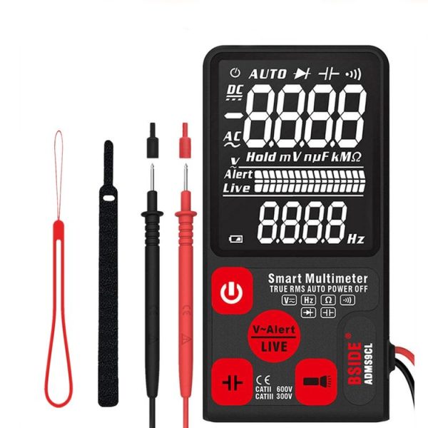 BSIDE ADMS9CL Large-Screen Display Intelligent Automatic No Gear Shifting Ultra-Thin Digital Multimeter - Image 2