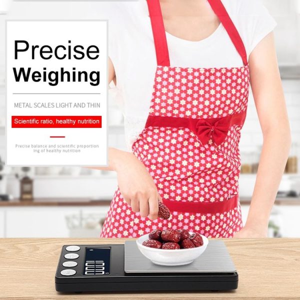 High-Precision Electronic Scale Mini Portable Jewellery Medicine Scale, Style: 1000g / 0.1g - Image 5