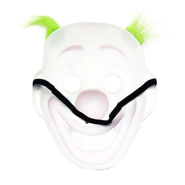 Halloween Horror Props Wig Clown Mask - Image 3