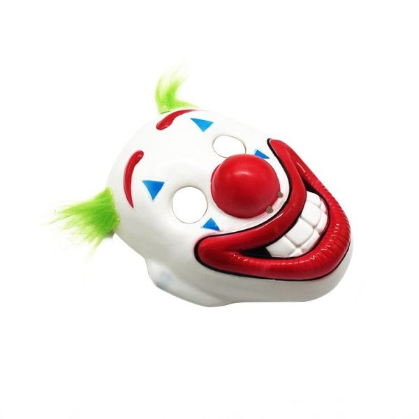 Halloween Horror Props Wig Clown Mask - Image 4