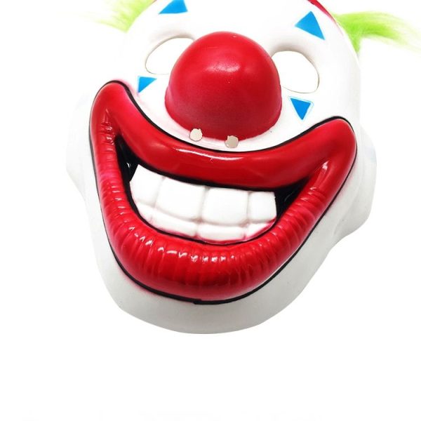 Halloween Horror Props Wig Clown Mask - Image 5