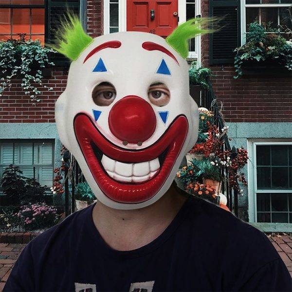 Halloween Horror Props Wig Clown Mask - Image 6