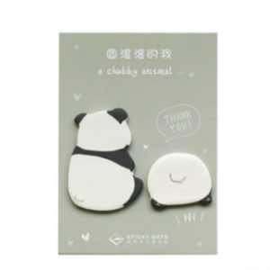 Cute Fat Little Animal Weekly Plan Sticky Notes Post Memo Pad (Panda)