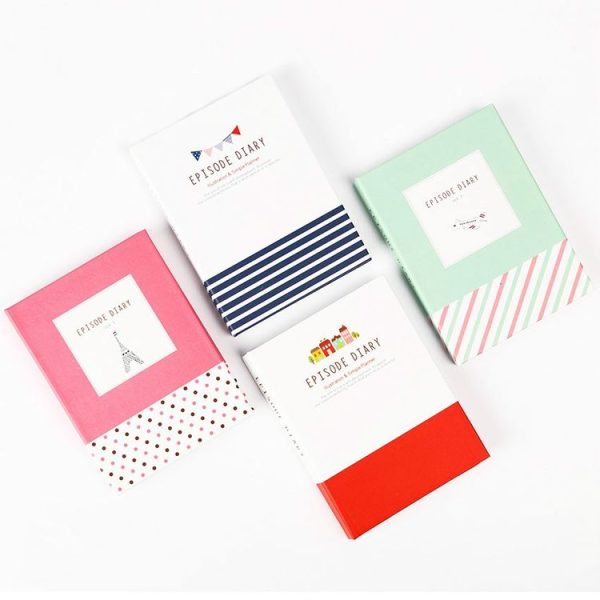 2 PCS Creative Hardcover Combination Notepad Sticky Notes Stationery Office School Supplies with Pen, Random Color Delivery - Image 6
