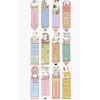2 Boxes Cartoon Pattern Bookmark Message Card Stationery Gifts, Pattern: Cat In the Book - Image 5