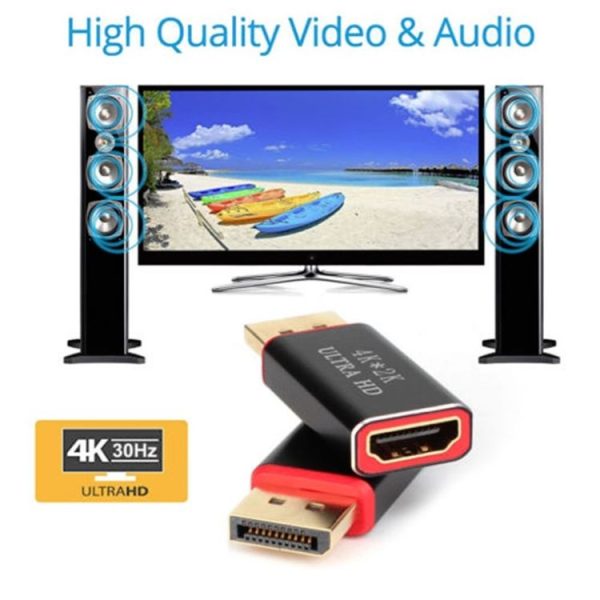 DP to HDM Adapter Displayport / M to AF 4K Adapter - Image 6