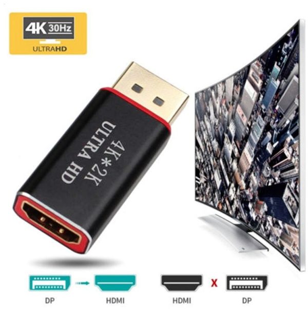 DP to HDM Adapter Displayport / M to AF 4K Adapter - Image 8