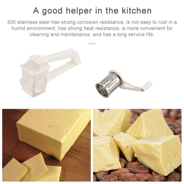 Cheese Hand-Cranked Rotary Grater Plastic Multi-Purpose Grater - Image 4