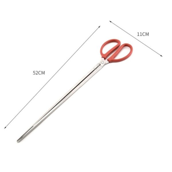 Crab Tongs Loach Tongs Sea Tool, Model: 53cm Curved Clip - Image 2