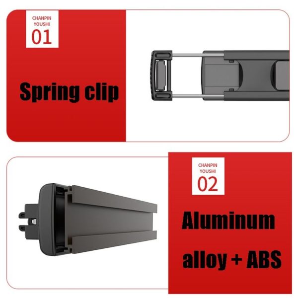Live Broadcast Mobile Phone Tablet Expansion Clip for 4.7-15.6 inches Phones / Tablets, Style: Double-position - Image 3